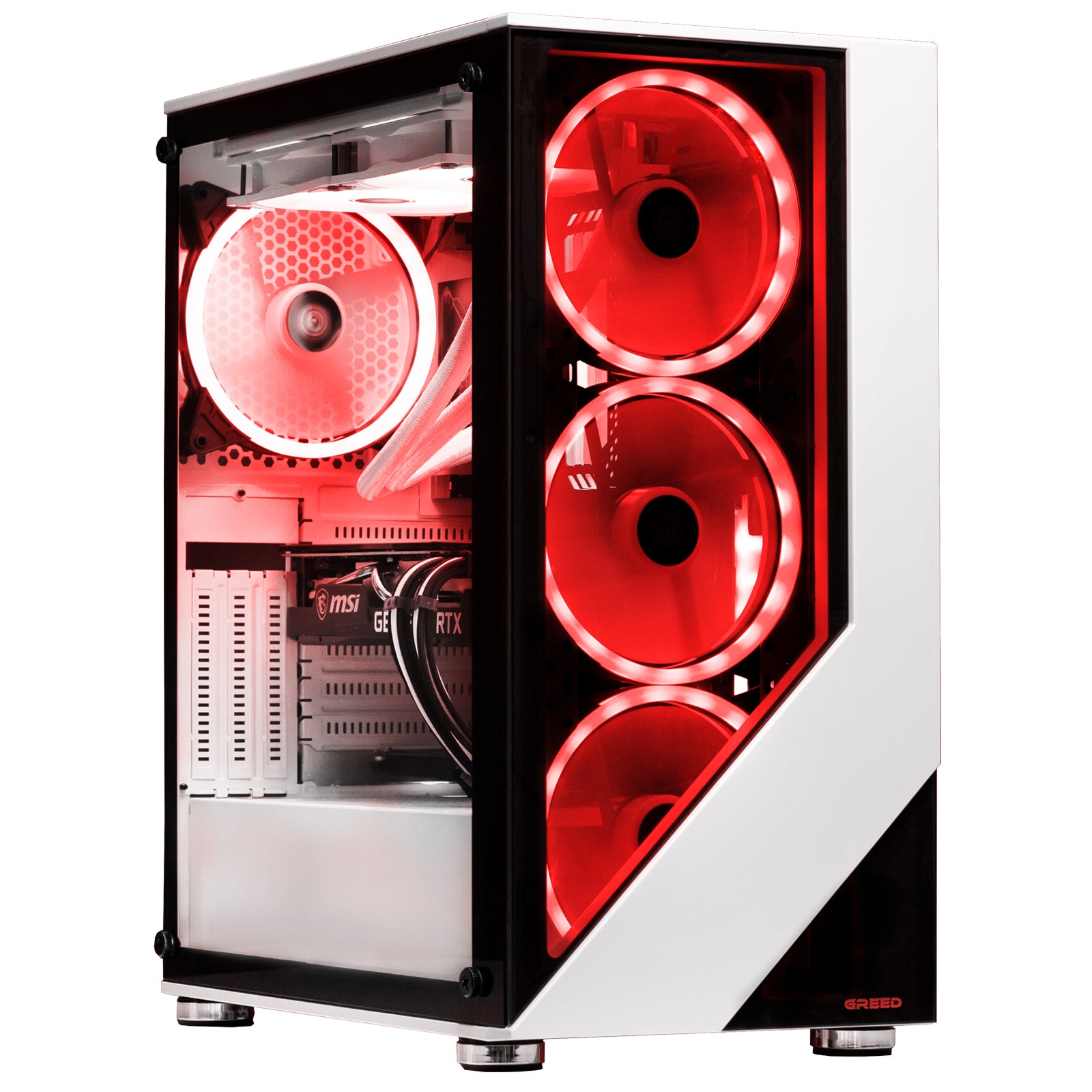 GREED® MK3 PRO - Gaming PC, Gaming Computer mit Intel Core i5 12400F + RTX 3060 GREED® MK3 PRO - Gaming PC, Gaming Computer mit Intel Core i5 12400F + RTX 3060